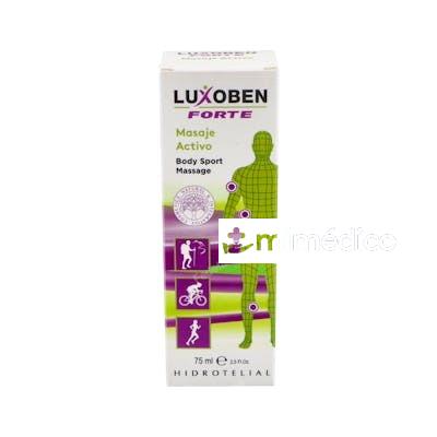 LUXOBEN FORTE CREMA GEL MASAJE ARTICULACIONES 75ML HIDROTELIAL