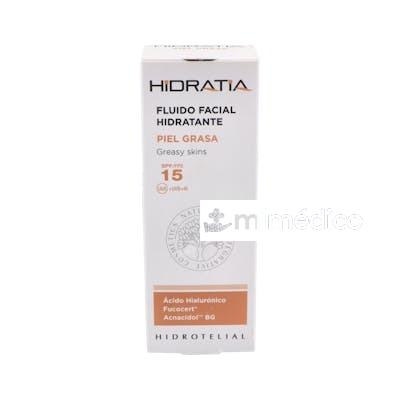 HIDRATIA FLUIDO FACIAL P/GRASA OIL FREE 50ML HIDROTELIAL
