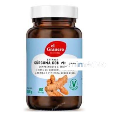 EXTRACTO CURCUMA Y PIMIENTA 60CAP. EL GRANERO