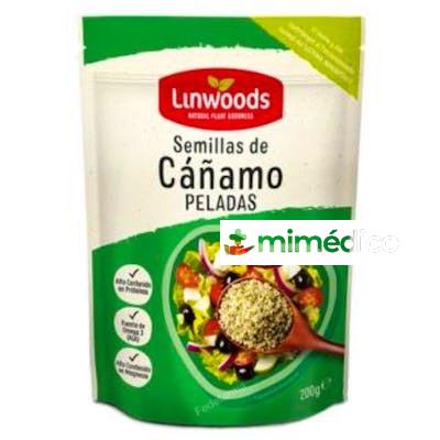 SEMILLAS DE CAÑAMO PELADAS 225GR. LINWOODS