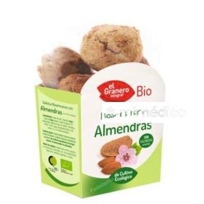GALLETAS ARTESANAS CON ALMENDRA 250GR. BIO EL GRANERO