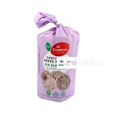 TORTITAS DE ARROZ Y QUINOA 120GR. BIO EL GRANERO