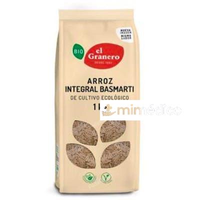 ARROZ BASMATI INTEGRAL 1KG. BIO EL GRANERO