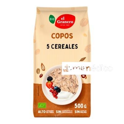COPOS DE 5 CEREALES 500GR. BIO EL GRANERO