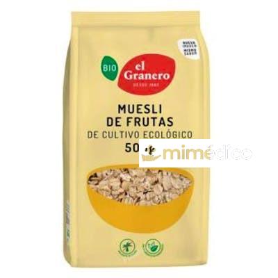 MUESLI FRUTAS 500GR. BIO EL GRANERO