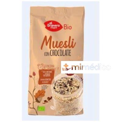 MUESLI CON CHOCOLATE 375GR. BIO SG VEGAN EL GRANERO