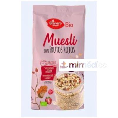 MUESLI CON FRUTOS ROJOS 375GR. BIO SG VEGAN EL GRANERO