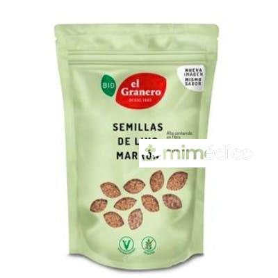 SEMILLAS DE LINO MARRON 400GR. BIO EL GRANERO