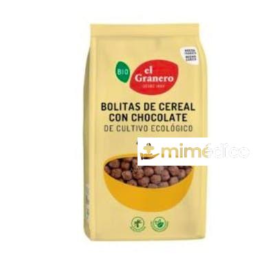 BOLITAS DE CEREALES CON CHOCOLATE 300GR. BIO EL GRANERO