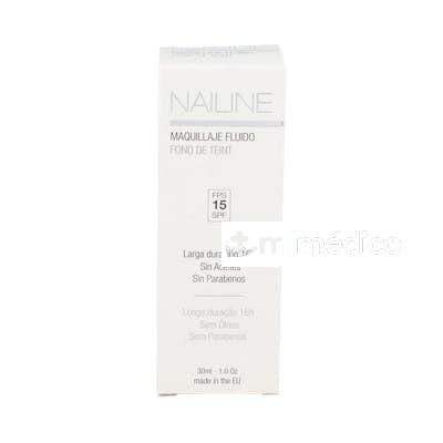 MAQUILLAJE FLUIDO SPF 15 BRONCE NAILINE