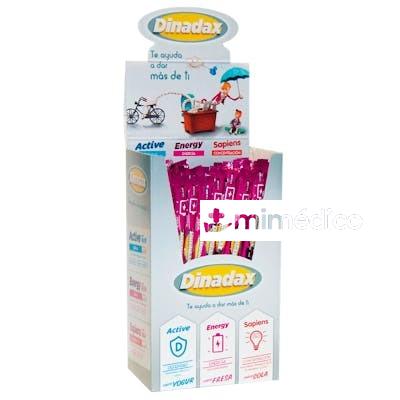 DINADAX ENERGY (FRESA) EXPOSITOR 60BARRITAS PHARMADIET