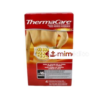 THERMACARE LUMBAR/CADERA 4 PARCHES TERM.