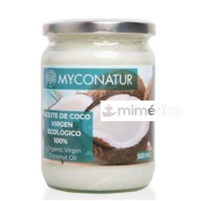 ACEITE DE COCO VIRGEN 500ML. ECO MYCONATUR