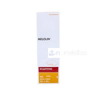 APOSITO MELOLIN 5X5CM 100UN SMITH & NEPHEW