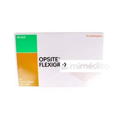 APOSITO OPSITE FLEXI TRANSPARENTE 15X20CM 10UN SMITH & NEPHEW