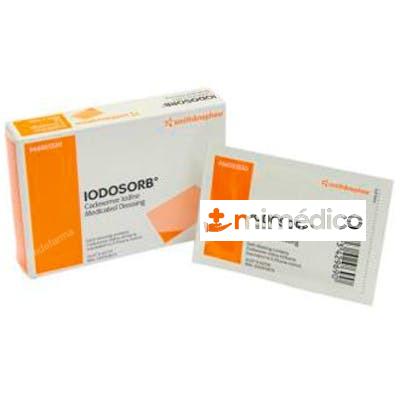 APOSITO IODOSORB DRESSING 10X8CM 2UN SMITH & NEPHEW