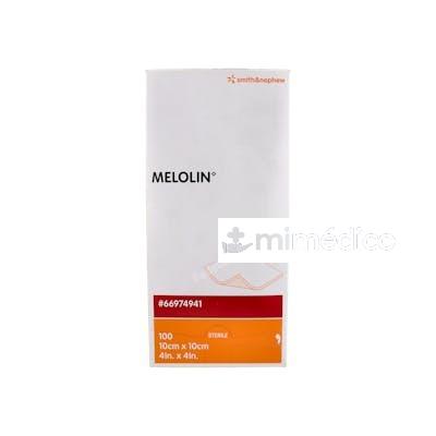 APOSITO MELOLIN 10X10CM 100UN SMITH & NEPHEW