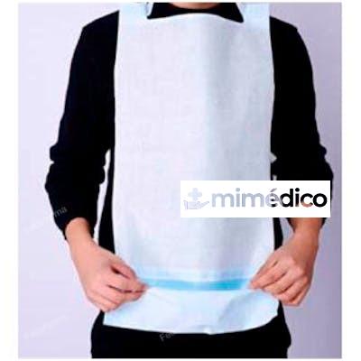 BABERO DESECHABLE 36X66CM + BOLSILLO 10CM 160UN CV MEDICA