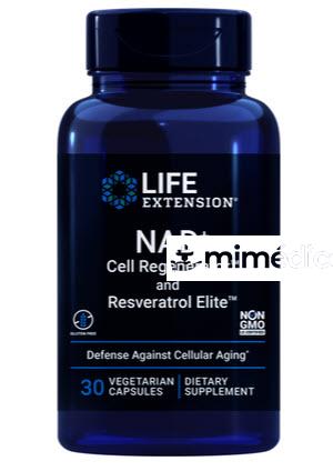 NAD + CELL REGENERATOR â„¢ Y RESVERATROL 30 CAPS LIFE EXTENSION