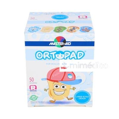 ORTOPAD PARCHE OCULAR NIÑOS +4 GRANDES 50UN ORTOPAD