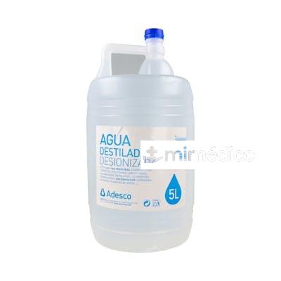 AGUA DESTILADA ADESCO (DESIONIZ) 5 L FM ADESCO