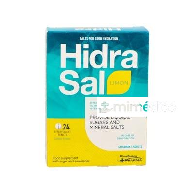 HIDRASAL LIMON 24 COMP EFERVESCENTES PLUSQUAM