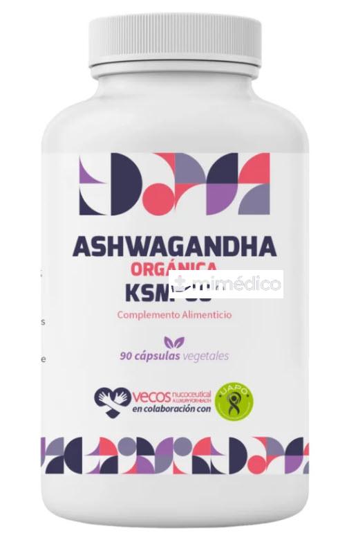 EXTRACTO ORGANICO DE RAIZ DE ASHWAGANDHA KSM-66®. 600MG. 90CAPS DRA. ODILE FERNANDEZ