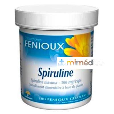 SPIRULINA 300MG. 200CAP. FENIOUX