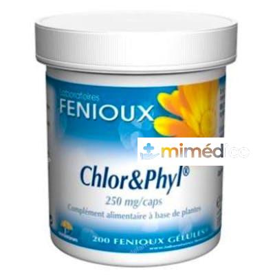 CHLOROPHYL 250MG. 200CAP. FENIOUX
