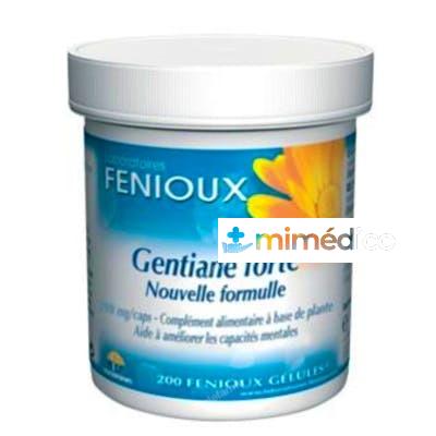 GENCIANA FORTE 290MG. 200CAP. FENIOUX