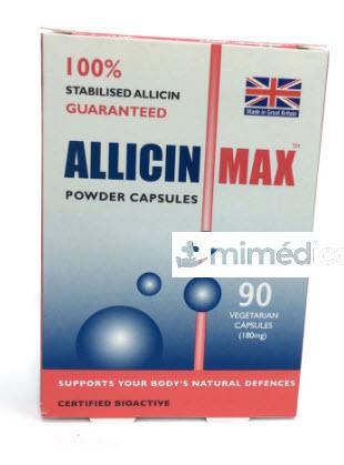 ALLICINMAX 90 CAP 180 MGR ALLIMAX ALLICIN INTERNATIONAL