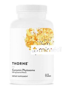 FITOSOMA DE CURCUMINA (MERIVA SF) 500 MGRS 120 CAPS THORNE RESEARCH