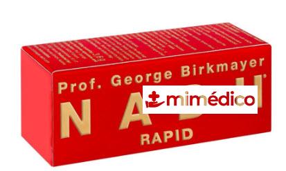 NADH - RAPIDO 20 MG 60 PASTILLAS PROF. GEORGE BIRKMAYER