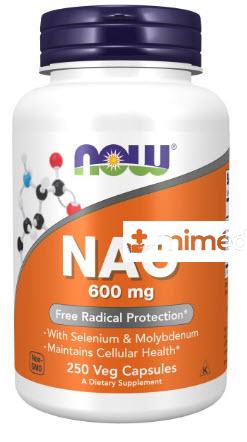 NAC (N-ACETILCISTEINA) 600 MG DEPOT 250 VEG. CAPS NOW FOODS