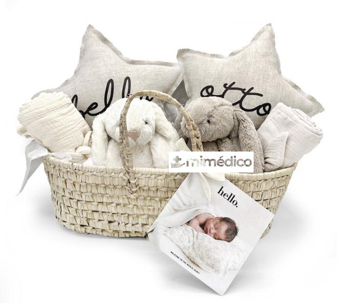 CANASTILLA REGALO TWINS 1 UNID BABYSHOWER