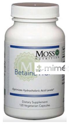 BETAINA HCI 750MG - 120 CAPS MOSS NUTRITION