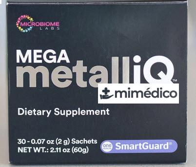 MEGAMETALLIQ 6 GR MICROBIOME LABS