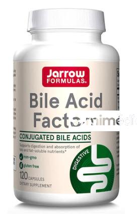 BILE ACID FACTORS 120 CAPS JARRORS FORMULAS