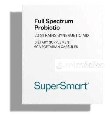 FULL SPECTRUM PROBIOTIC FORMULA 60 CAPS SUPERSMART