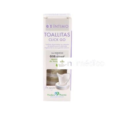 GSE INTIMO TOALLITAS DESECHABLES 10CAPS X 3ML PRODECO