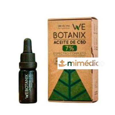 WEBOTANIX ACEITE CBD 7 10ML. BIO WEBOTANIX