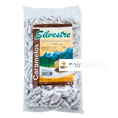 CARAMELOS DE PROPOLEO Y MIEL AZUCAR DE CAÑA 1KG. SILVESTRE