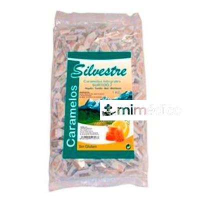 CARAMELOS SURTIDOS Nº2 AZUCAR DE CAÃ‘A 1KG. SILVESTRE