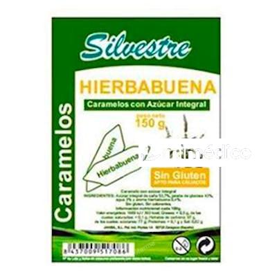 CARAMELOS DE HIERBABUENA AZUCAR DE CAÑA 150GR. SILVESTRE