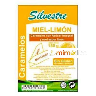 CARAMELOS DE MIEL Y LIMON AZUCAR DE CAÑA 150GR. SILVESTRE