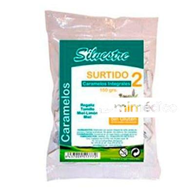 CARAMELOS SURTIDOS Nº2 AZUCAR DE CAÃ‘A 150GR. SILVESTRE