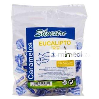 CARAMELOS DE EUCALIPTO SIN AZUCAR 70GR. SILVESTRE