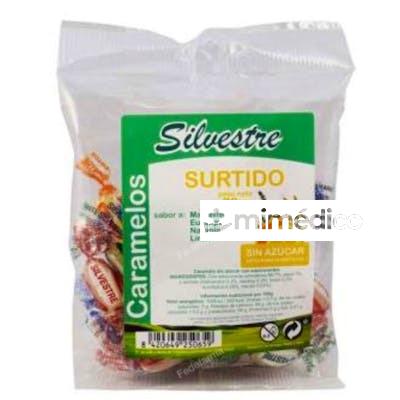 CARAMELOS SURTIDOS SIN AZUCAR 70GR. SILVESTRE