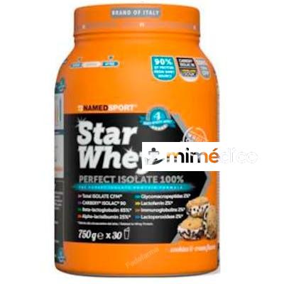 SATR WHEY ISOLATE COOKIES CREAM 750GR. NAMED SPORT