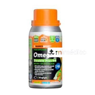 OMEGA 3 SOUBLE PLUS++ 60PERLAS. NAMED SPORT